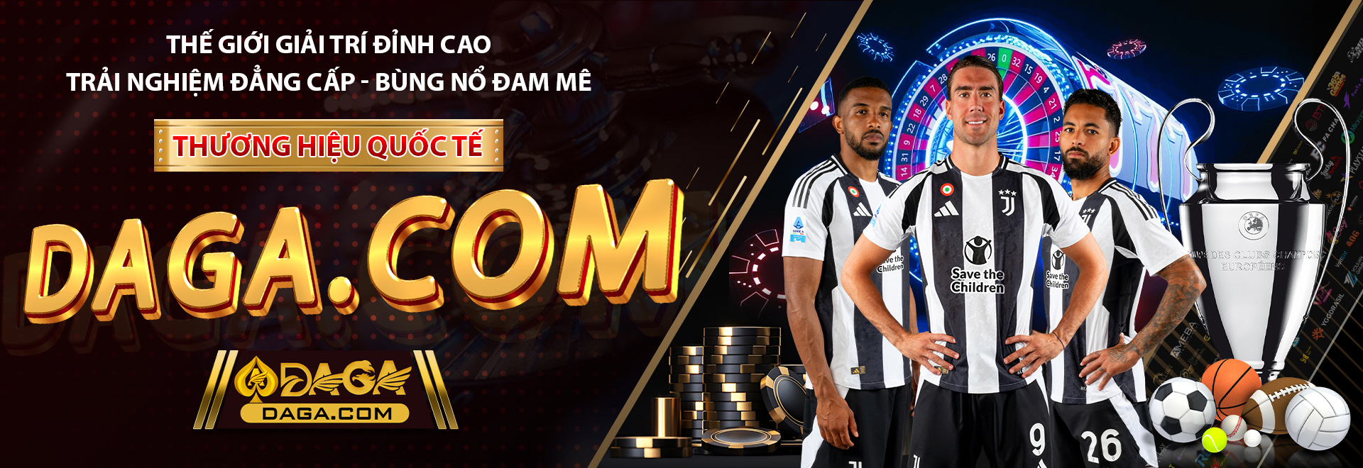 DAGA800 hợp tác khu vực cùng Juventus – tín hiệu uy tín & minh bạch